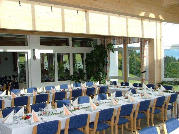 Wintergarten Tafel